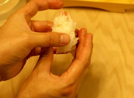 nigiri sushi press rice